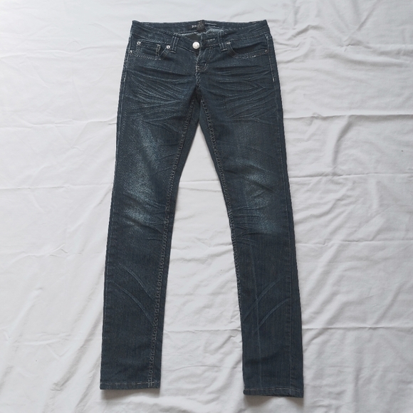 Zco Premium Jeans Womens Low Rise Skinny Blue Jeans, Size 7 - Picture 1 of 8